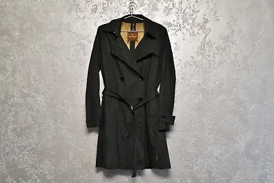 Moncler Vintage Women's Cotton Trench Coat Black • $85