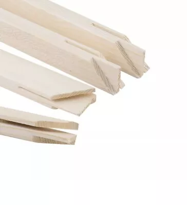 8  X 18mm Standard Canvas Pine Stretcher Bars Pack Of 2 • £5