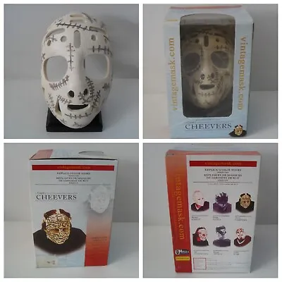Gerry Cheevers RARE VINTAGE MASK.COM Replica Mini Mask Mikula Series One NEW! • $159.99