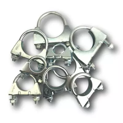 $18.69 • Buy 1  Upto 6  Id Exhaust Pipe U Bolt Clamp Mild Steel Muffler U Clamps Heavy Duty