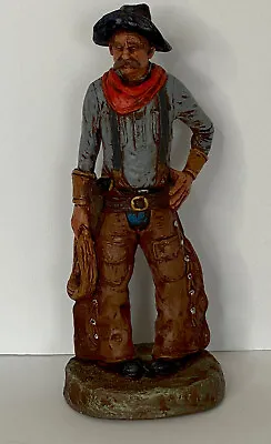 1986 Michael Garman Rounder Cowboy Western #264 Handpainted Figurine Statue • $79.99