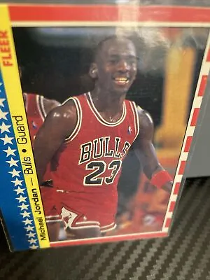 1987-88 Fleer Sticker #2 Of 11 - MICHAEL JORDAN Chicago Bulls • $99.99