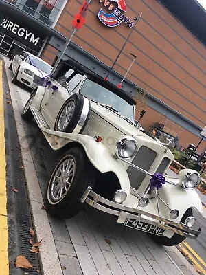 Vintage Classic Wedding Car Beauford Hire Retro American Lincoln Limo • £75
