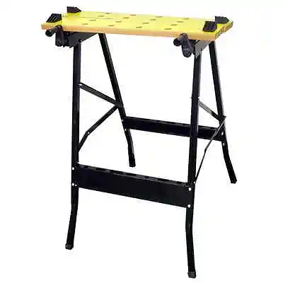 £22.95 • Buy DIY Work Top Bench Table Portable Folding Workbench Workmate With Clamping Vice 
