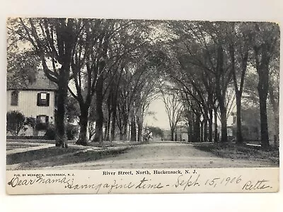 Postcard River Street North Hackensack New Jersey Posted 1906 • $9.75