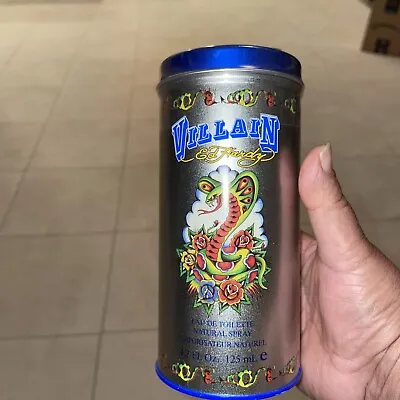 Christian Audigier Ed Hardy Villain 4.2oz Men's Eau De Toilette NIB • $44