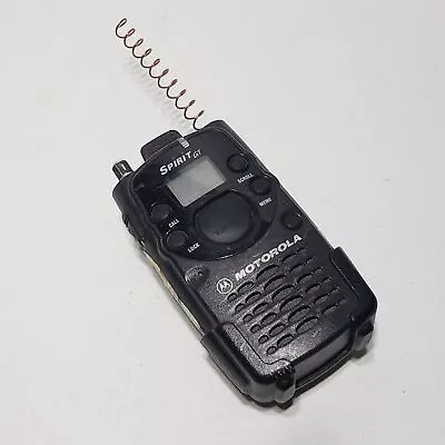 Motorola Spirit GT Black 4-Miles Portable Professional 2-Way Radio Walkie Talkie • $4.67