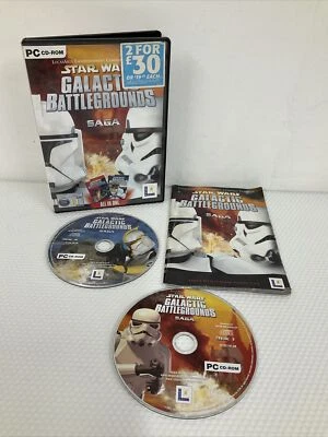 £7.99 • Buy PC DVD Star Wars Galactic Battlegrounds