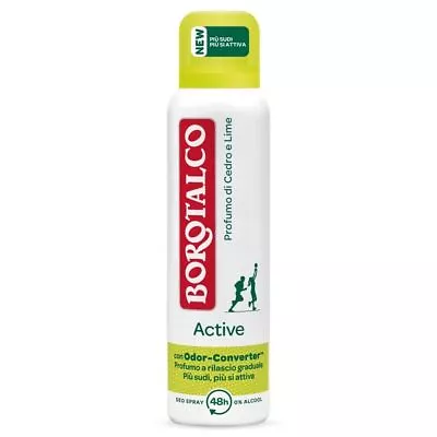 3x Borotalco Deodorant Spray 150 ML Active Cedar / Nail Files • £33.42