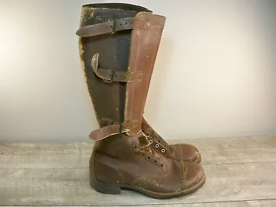WWII WW2 Army Military 40s Mens Cavalry Infantry Riding Boots Original Size 7.5 • $1019.98