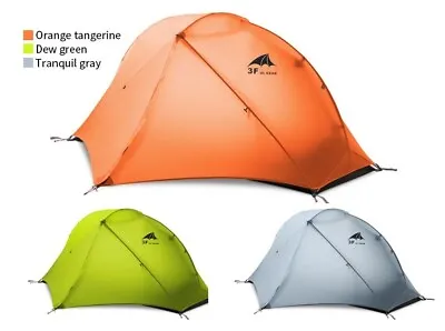 3fulgear 1 Person 3 Season Ultralight Hiking Tent • $260