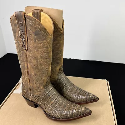 Boot Star Old Gringo Elvis Chocolate Cream Cowboy Boots Women’s 7.5 NIB • $628.50