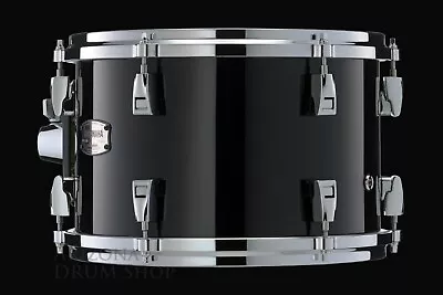 Yamaha Absolute Hybrid Maple 10  X 7 Tom - Solid Black - NEW - IN STOCK! • $569.99