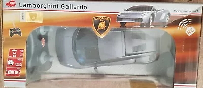 Lamborghini Gallardo Remote Control Car Scale 1.24 RC 27Mhz Rare&Collectable. BN • £45.99