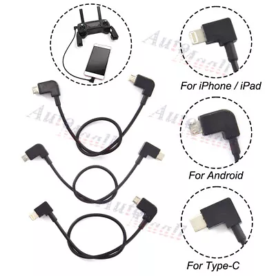 $11.54 • Buy Micro USB Cable OTG 90° For DJI Spark, Mavic 2 Pro, Zoom, Air Control Controller