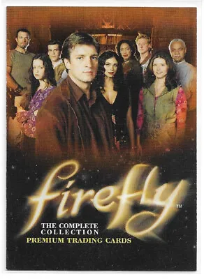 Firefly: The Complete Collection Promo Card #1 • $2.29