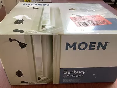 MOEN 82910BRB Banbury 1-Handle Tub/Shower Trim W/Valve Mediterranean Bronze B213 • $61.74