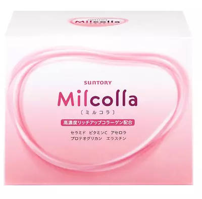 Suntory Milcolla Collagen Milk Ceramide Vitamin C Acerola 30 Pieces Set Of 3 JP • $174
