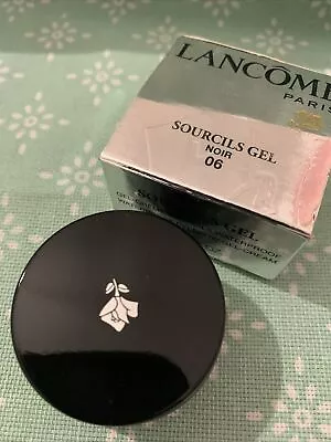 Lancome Sourcils Gel Brow Gel Liner 06 NOIR Waterproof Gel-creams Full Size 5g • £11.99