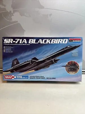Monogram #1109 USAF SR-71A Blackbird Snap Tite Model Kit 1:110 Scale NEW SEALED • $17.99