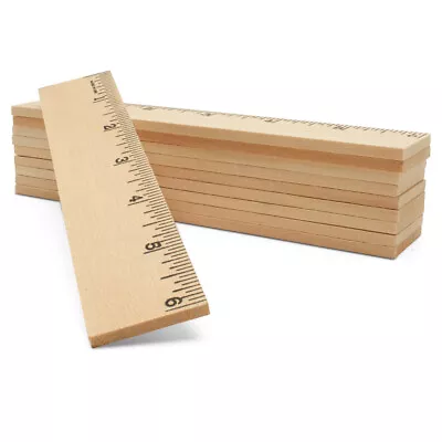 Wooden Rulers 6  Wood Rulers For School Crafts And Education | Woodpeckers • $25.99