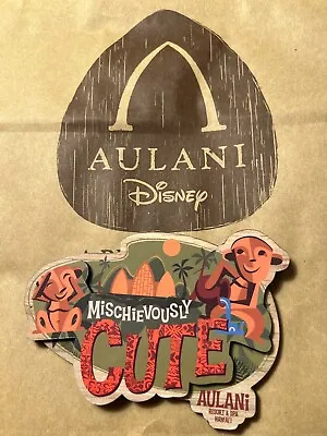 *Brand New* Disney Aulani Resort Menehune Mischievously Cute Hawaii Magnet • $19.99