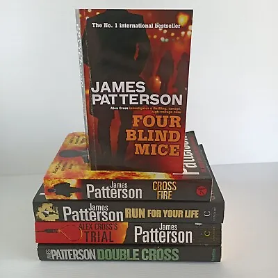 $38 • Buy James Patterson Cross Series Mystery Crime Thriller Novels 4 Book Bundle Lot