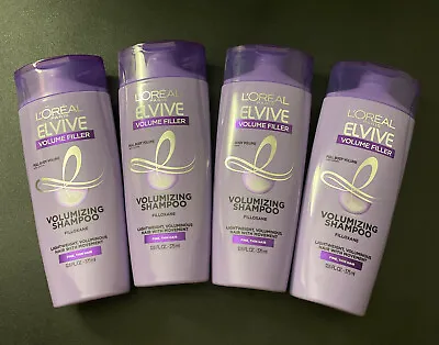 4x Loreal Elvive Volume Filler Thickening/Volumizing Shampoo New • $22.99