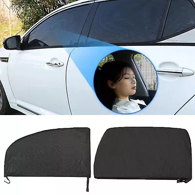 Car Window Screen Shade For Camping 100% Protection From Bug UV Car Mosquito Net • $9.17