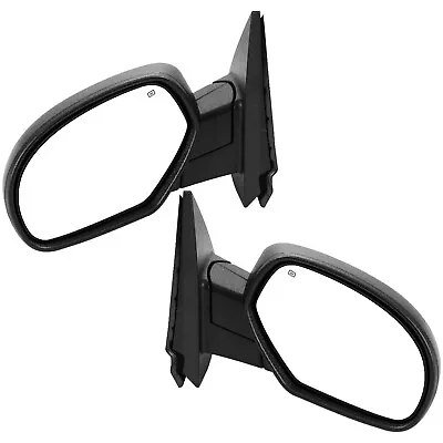 Tow Mirrors Power Heated Pair For 2003-2007 Chevy Silverado Sierra 1500 2500HD • $106.98