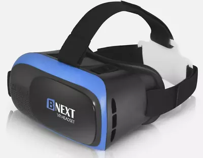 Bnext Vr Headset Virtual Reality Glasses Blue/black New Sealed • $19.95