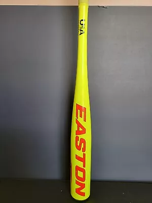 Easton Rival 30” 20oz 2 1/4 Barrel AUX50 Baseball Bat (-10) Highlighter Yellow • $25.99