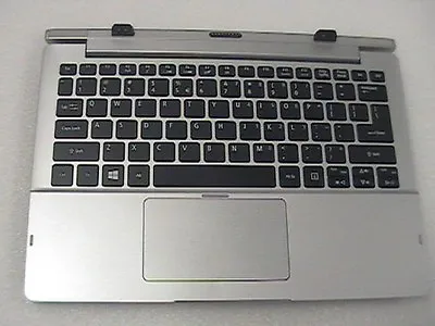 Acer P1YBY Aspire Switch 11 Palmrest Keyboard W/mouse Docking Station Silver • $46.55