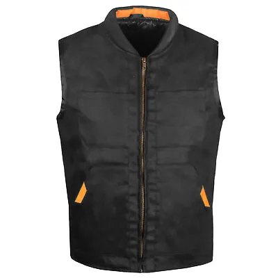 $49.99 • Buy Men's Dual Holsters Rugged Vest Concealed Carry Inside Pockets For Hunting Men