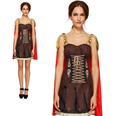 £38.99 • Buy Roman Gladiator Costume Warrior Spartan Womens Ladies Fancy Dress UK 8-18