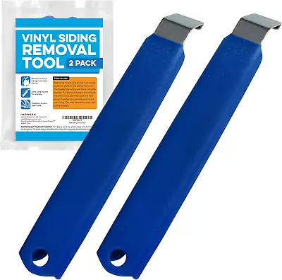 2 Pack Vinyl Siding Removal Tool For Installation And Repair Extra Long Grip Of • $18.50