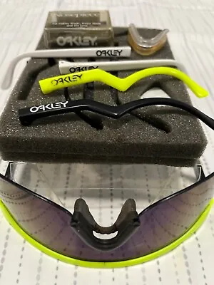 Vintage Oakley Blades Sunglasses (with Extra Earpieces / Parts) - Iridium • $170