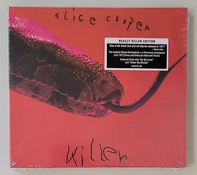 Alice Cooper Killer Really Killer Edition New 2 CD Digipak Reissue • $23.99