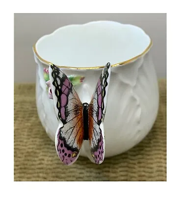 1979 Vintage Maruri Masterpiece Bone China Butterfly Handle Coffee Cup/mug • $18.99
