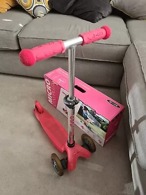 Micro Mini Plus Scooter Pink  • £15