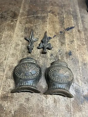 Vintage Old Rare Original Wood Stove Ornate Finial Topper Cast Iron Parts USA • $99.99