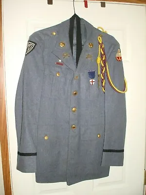 Vintage Army R.O.T.C. Military Academy Uniform Coat Wool Shenandoah 36 R EMS • $35