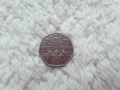 Battle Of Britain  2015 50p Fifty Pence Coin Circulated • £1.40