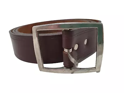 Plain Brown Leather Made In Australia 60  X 1.5  Blank Belt No Holes • $29.50