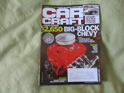 CAR CRAFT MAGAZINE October 2010 BBChevy 446HP Garage Built Olds Olds Rocket 455 • $8