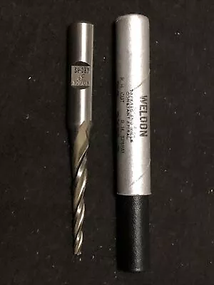 $15 • Buy Weldon T3 3XM-2 HSS 3° Tapered End Mill. 7/64” Tip, 3/8” Shank  1-1/2” LOC 3 Deg