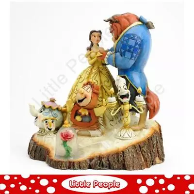 Jim Shore Tale  - Beauty And The Beast Figurine Disney Traditions • $179