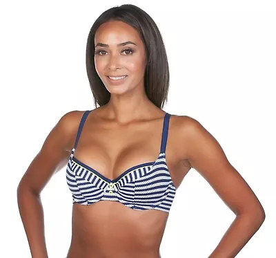 Cleo By Panache Non-Padded Lucille Balconnet Bra-Sized Bikini Top • £32.32