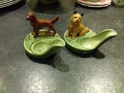 Wade Pipe Rests X 2 Spaniel And Terrier • $7.47