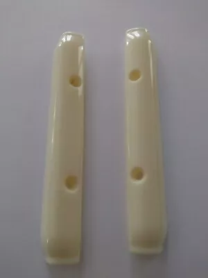 $13 • Buy Pair Volkswagen VW Beetle Bug Ivory Pop Out Window Hinge Cover Popout White